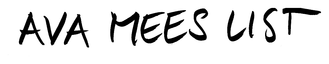 Ava Mees List